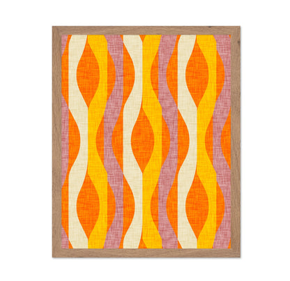 Retro Wavy Pattern