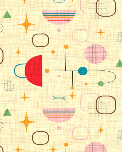 Atomic Retro Pattern