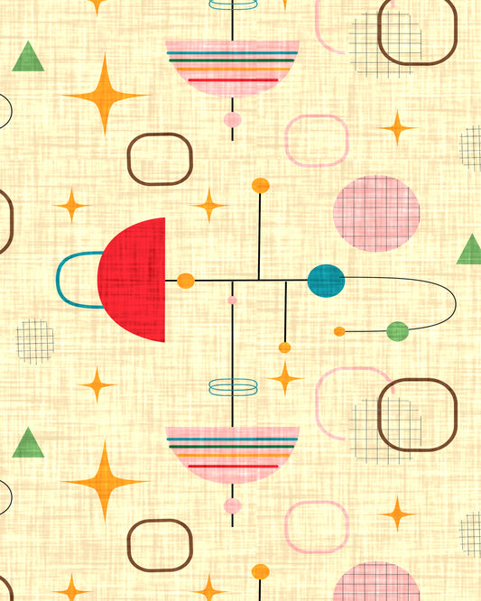 Atomic Retro Pattern