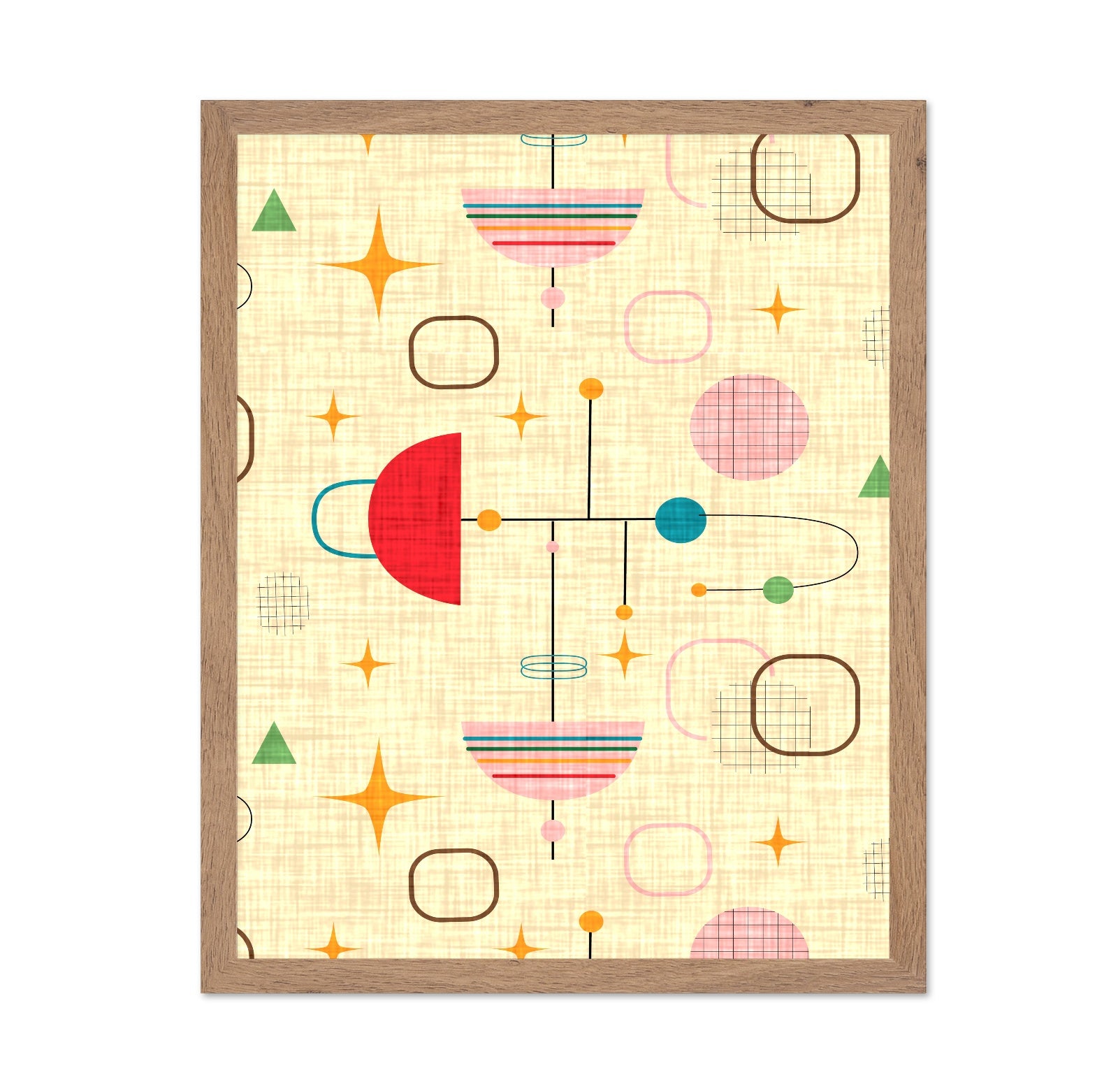 Atomic Retro Pattern