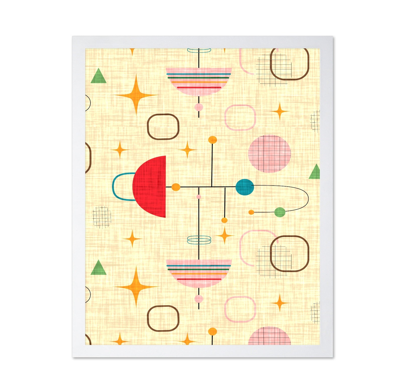 Atomic Retro Pattern