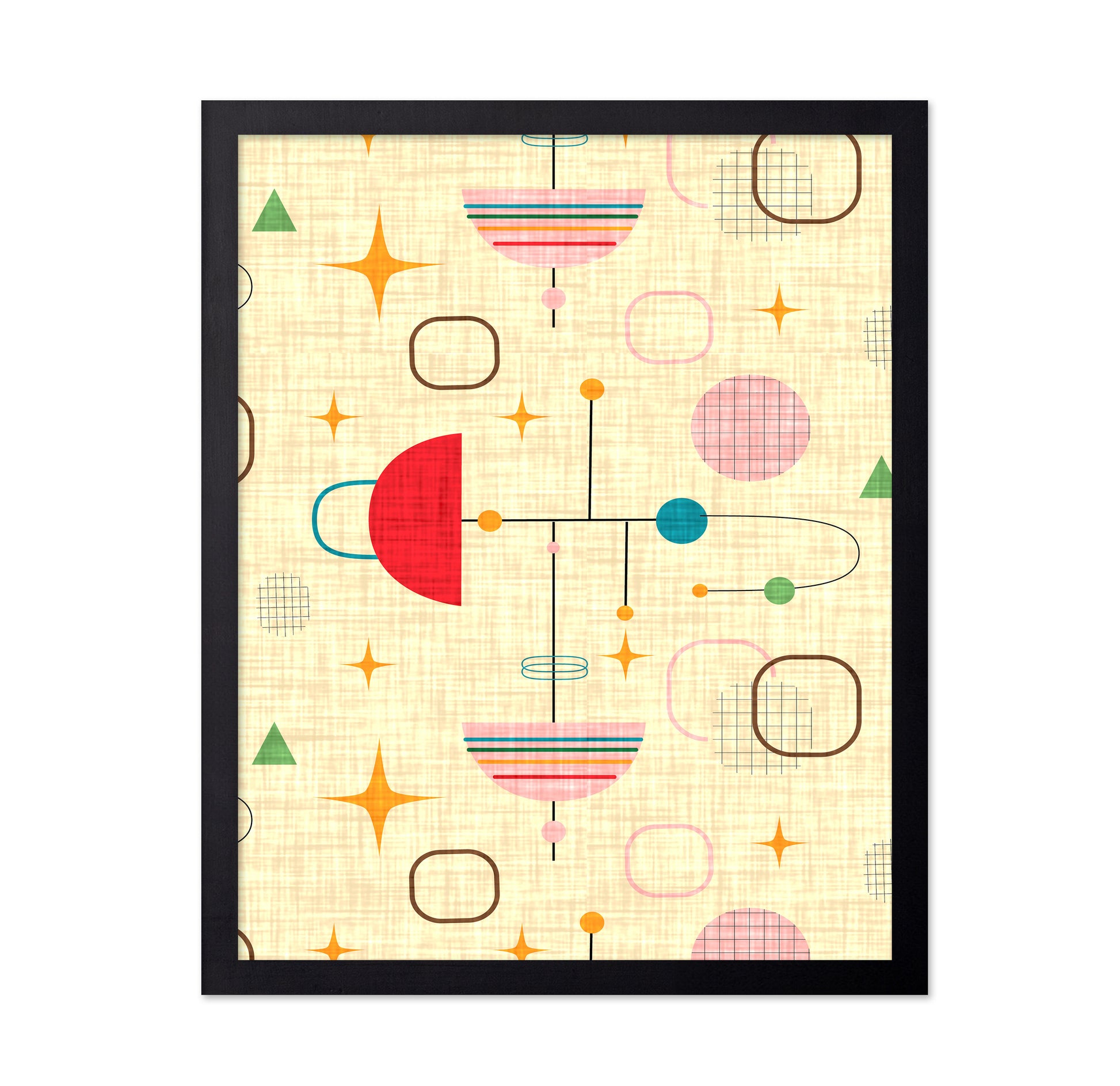 Atomic Retro Pattern