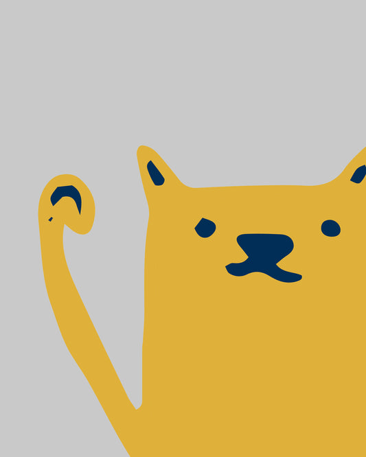 Minimal Cat Face