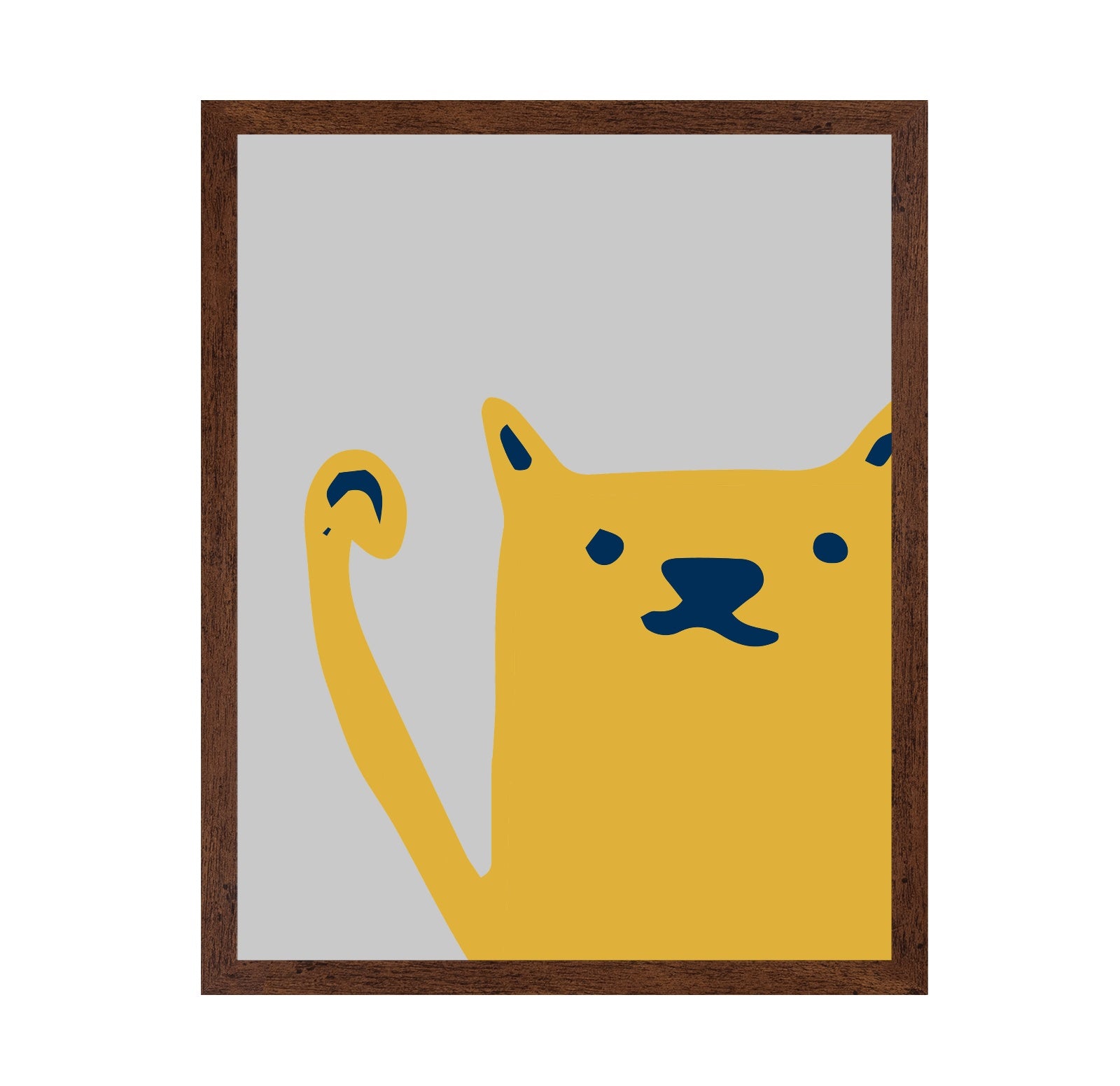 Minimal Cat Face