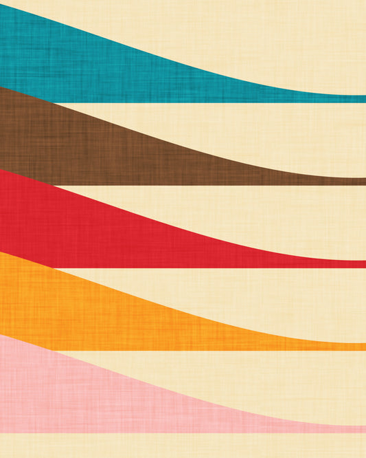 Retro Wave Stripes