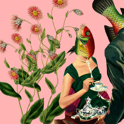Surreal Fish Lady