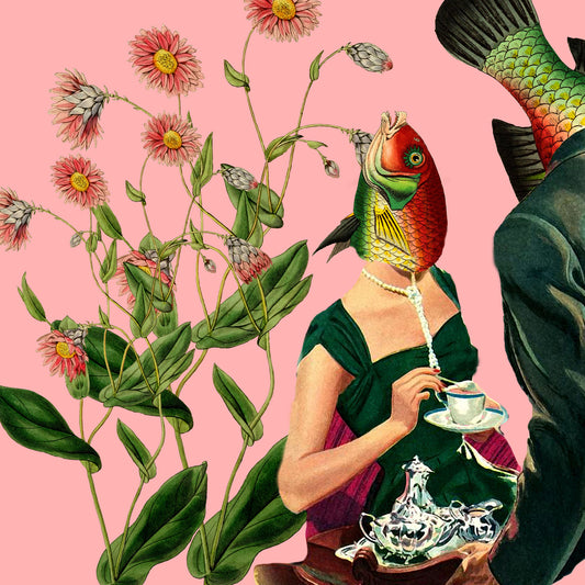 Surreal Fish Lady