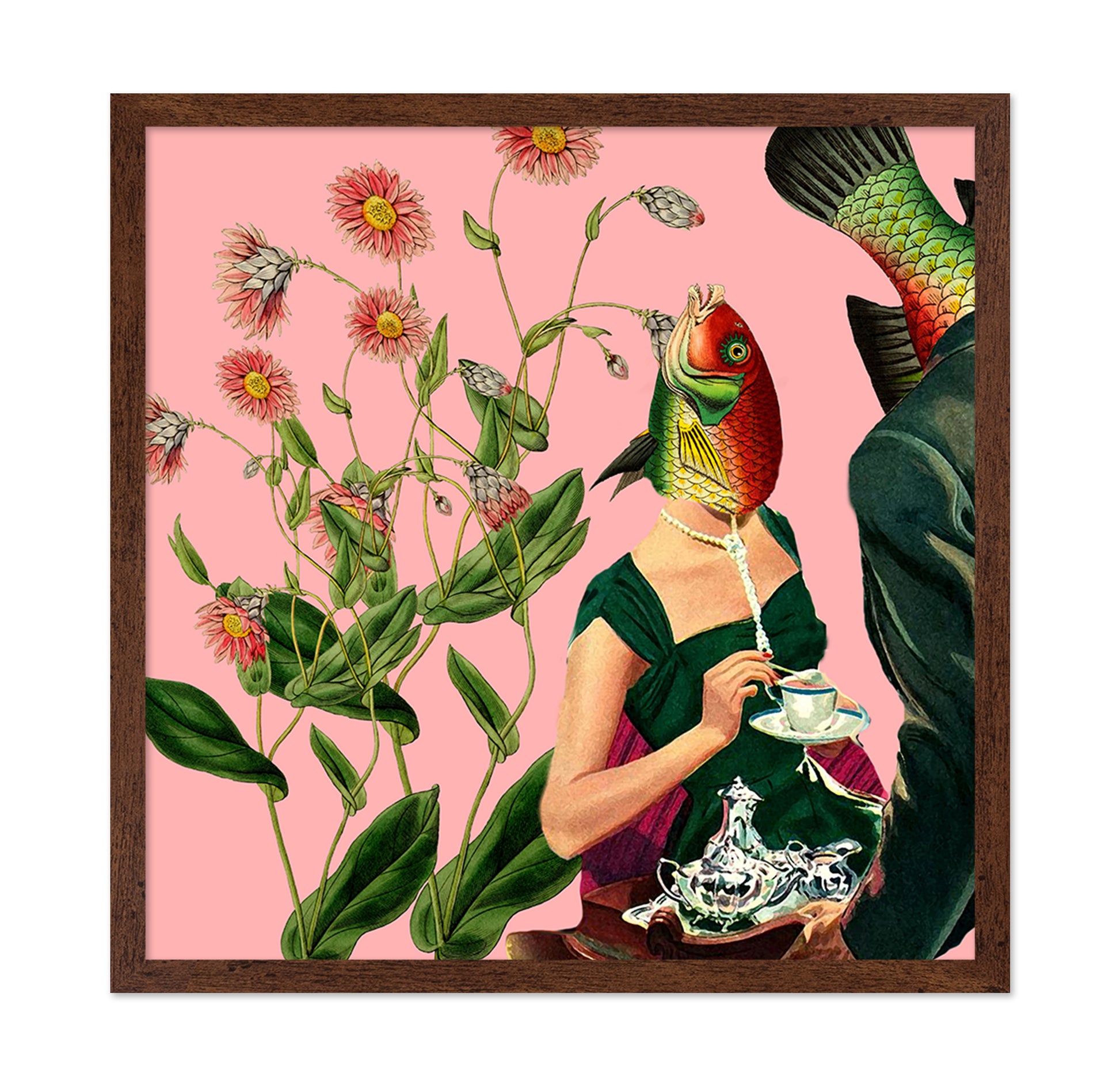 Surreal Fish Lady