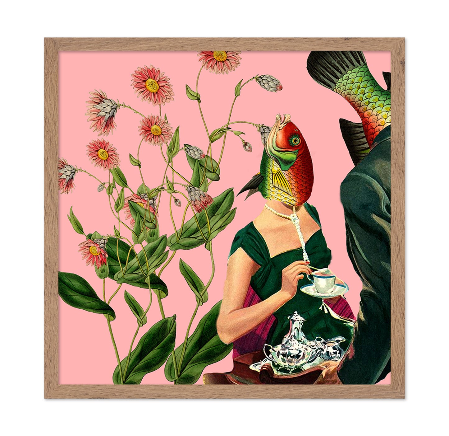 Surreal Fish Lady
