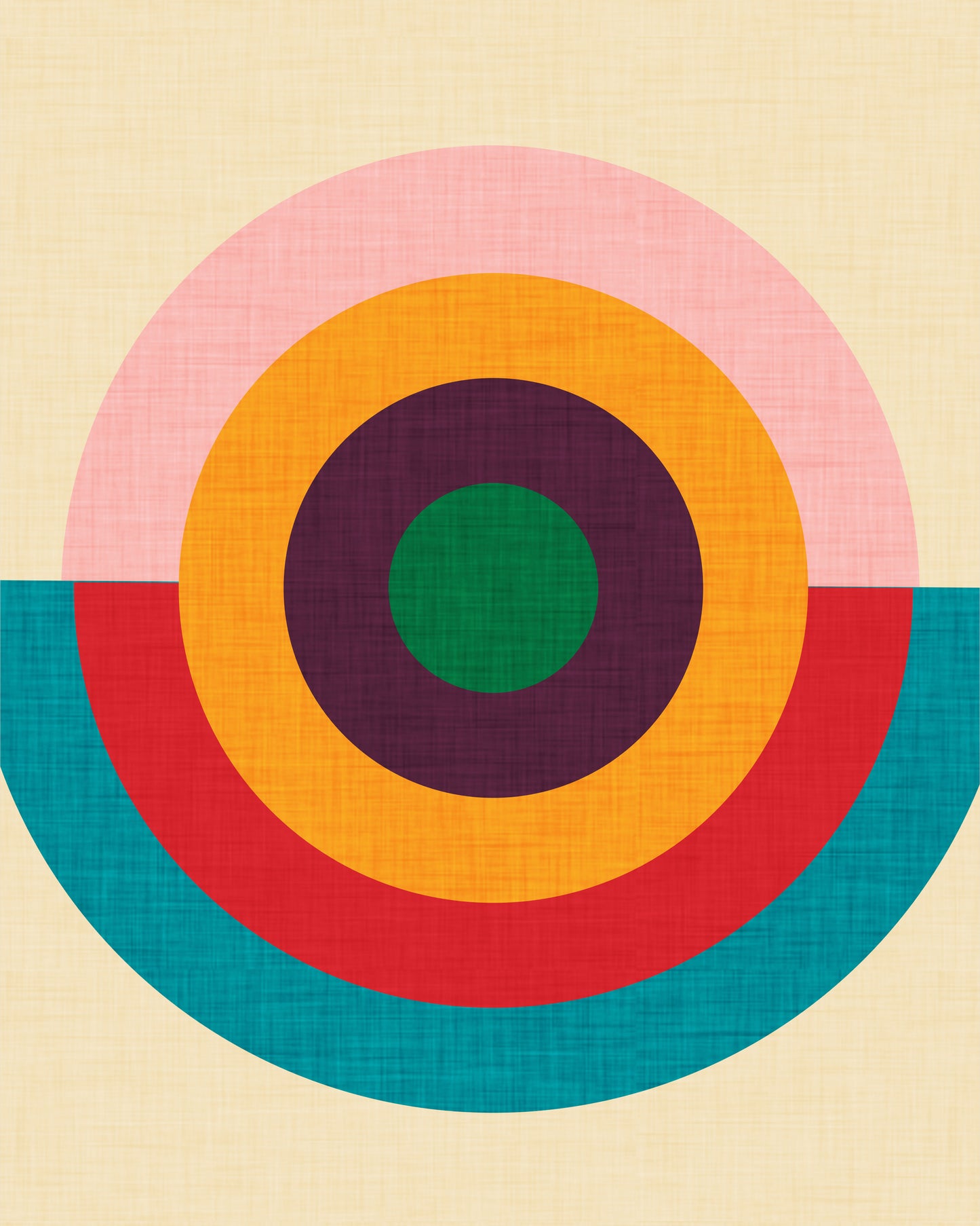 Retro Circle Target