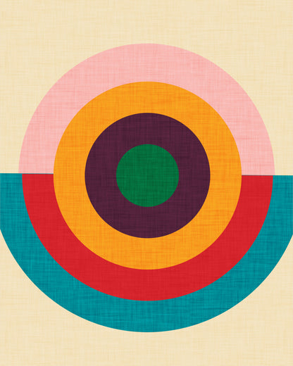 Retro Circle Target