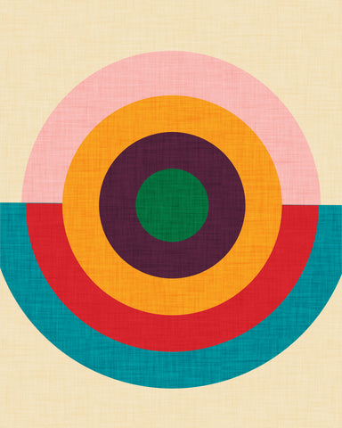 Retro Circle Target