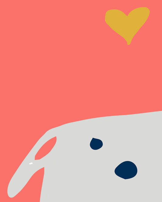 Abstract Bunny Love