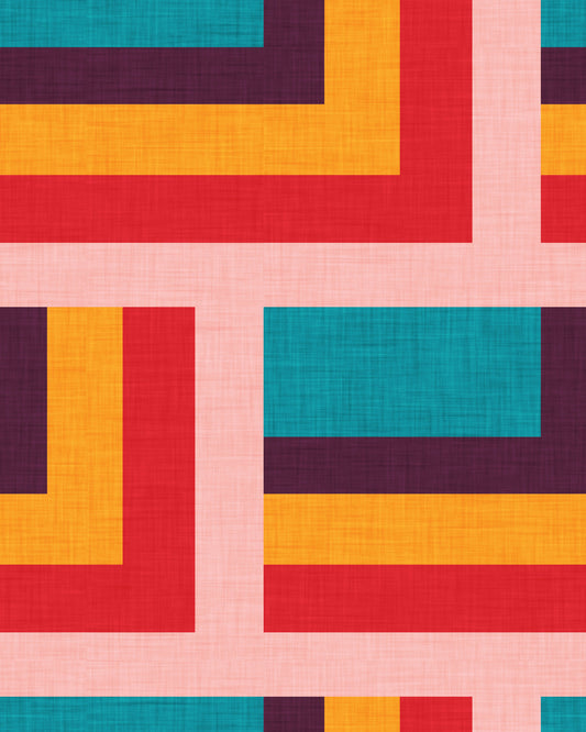 Color Block Grid No2