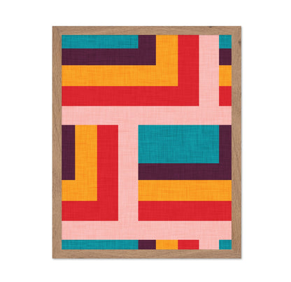 Color Block Grid No2