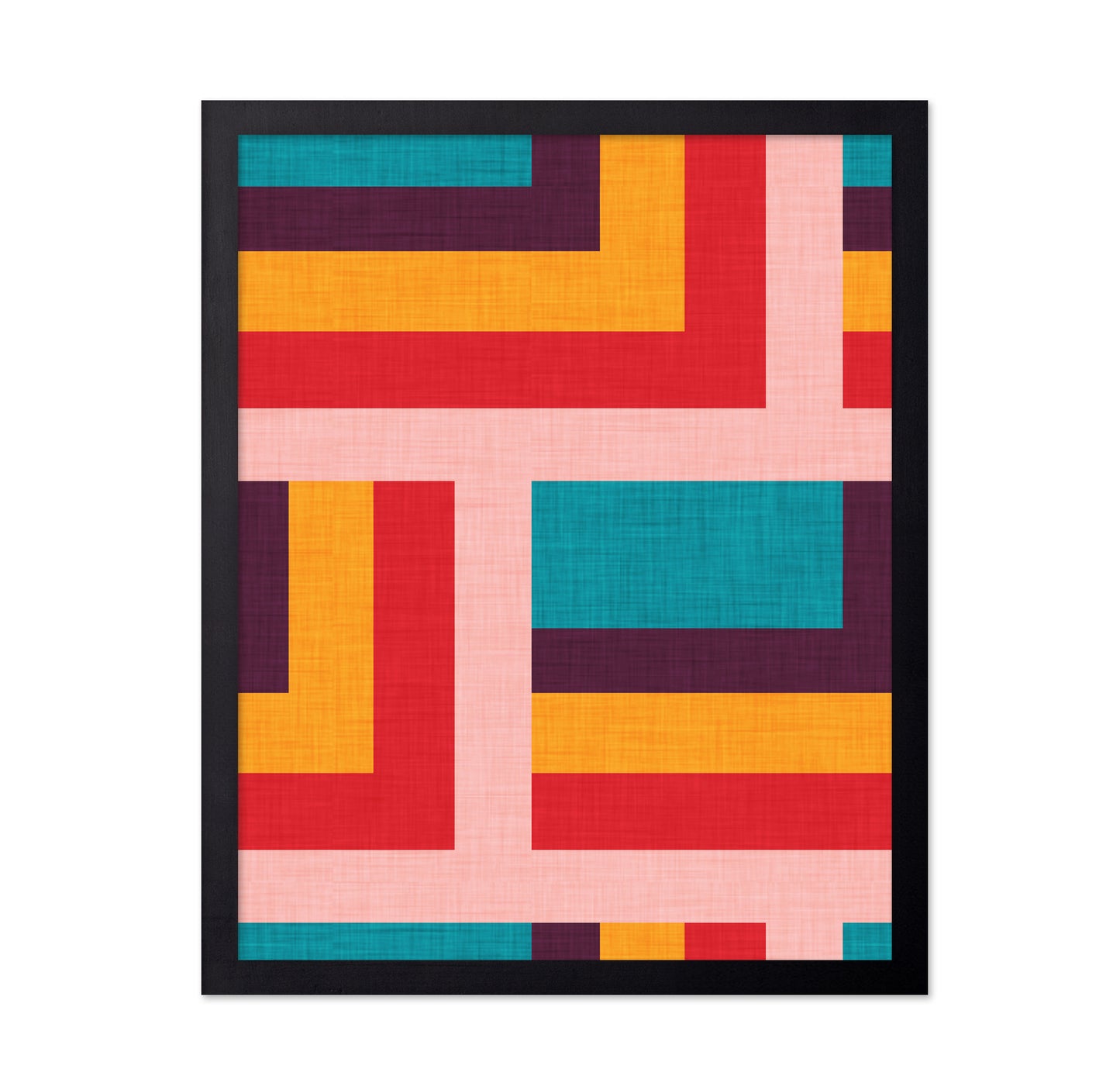 Color Block Grid No2