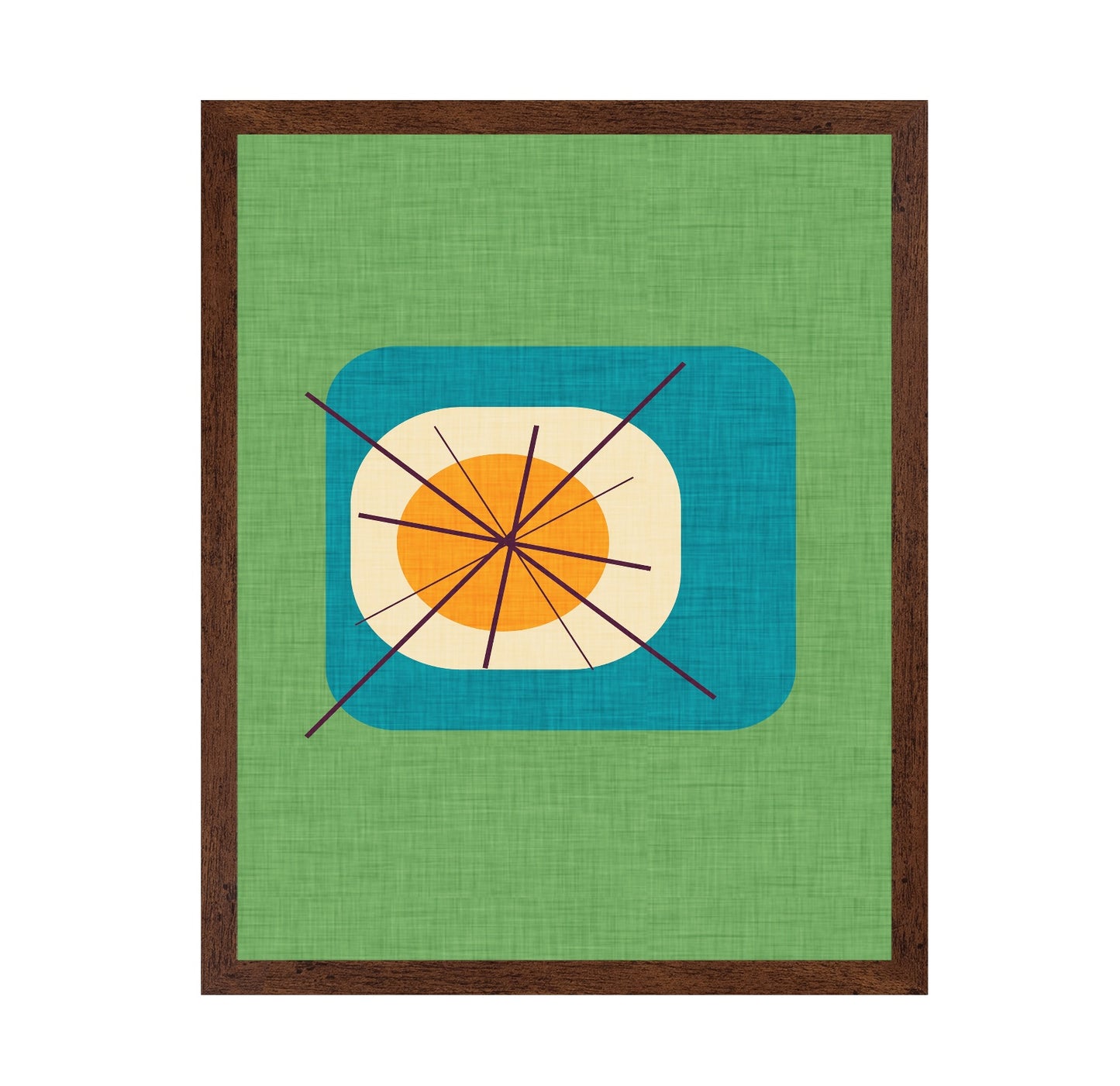 Retro Starburst Panel