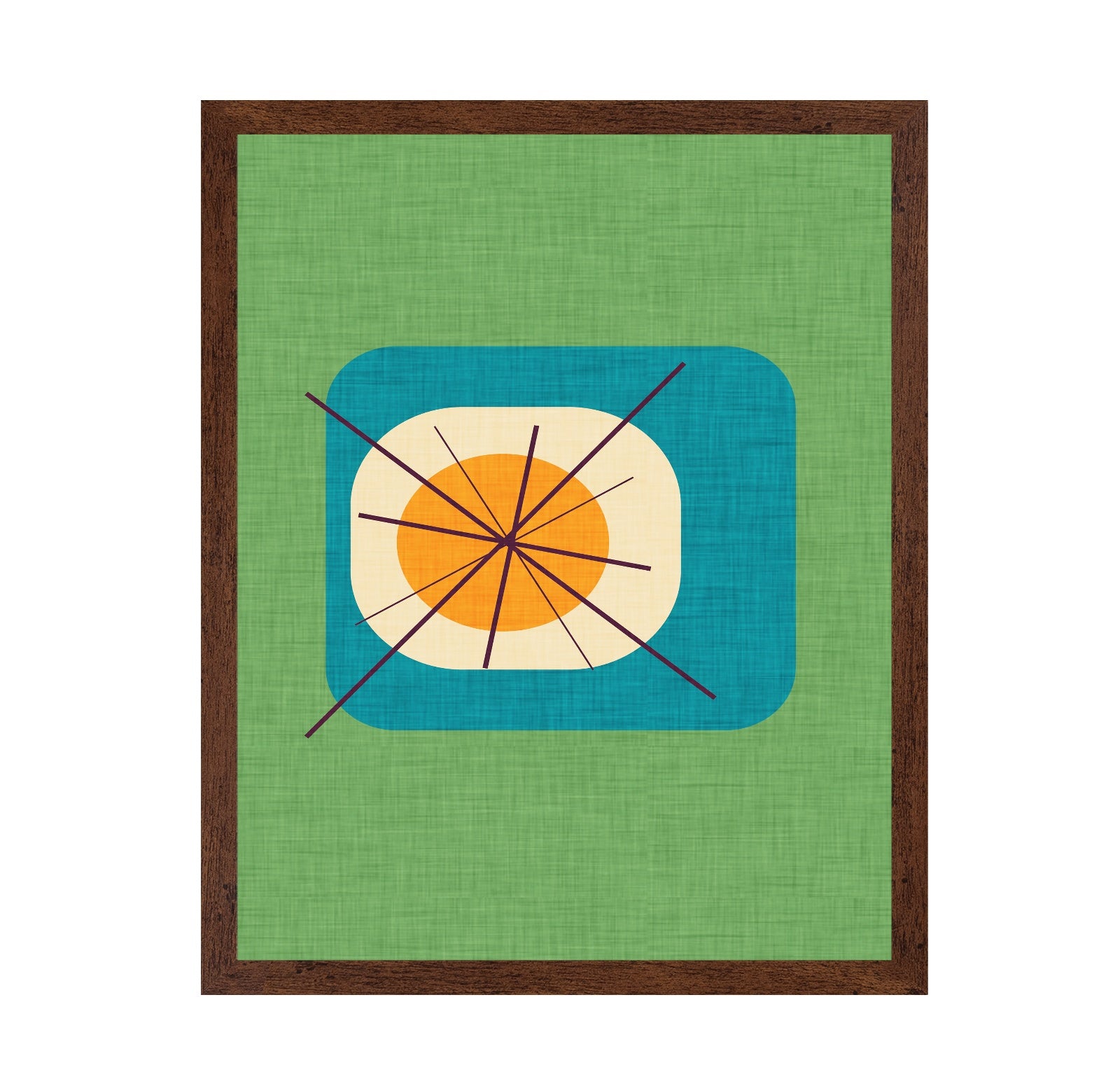 Retro Starburst Panel