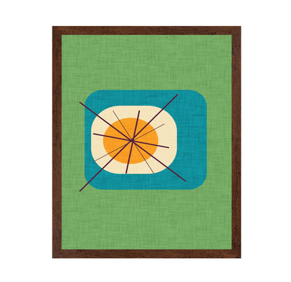 Retro Starburst Panel