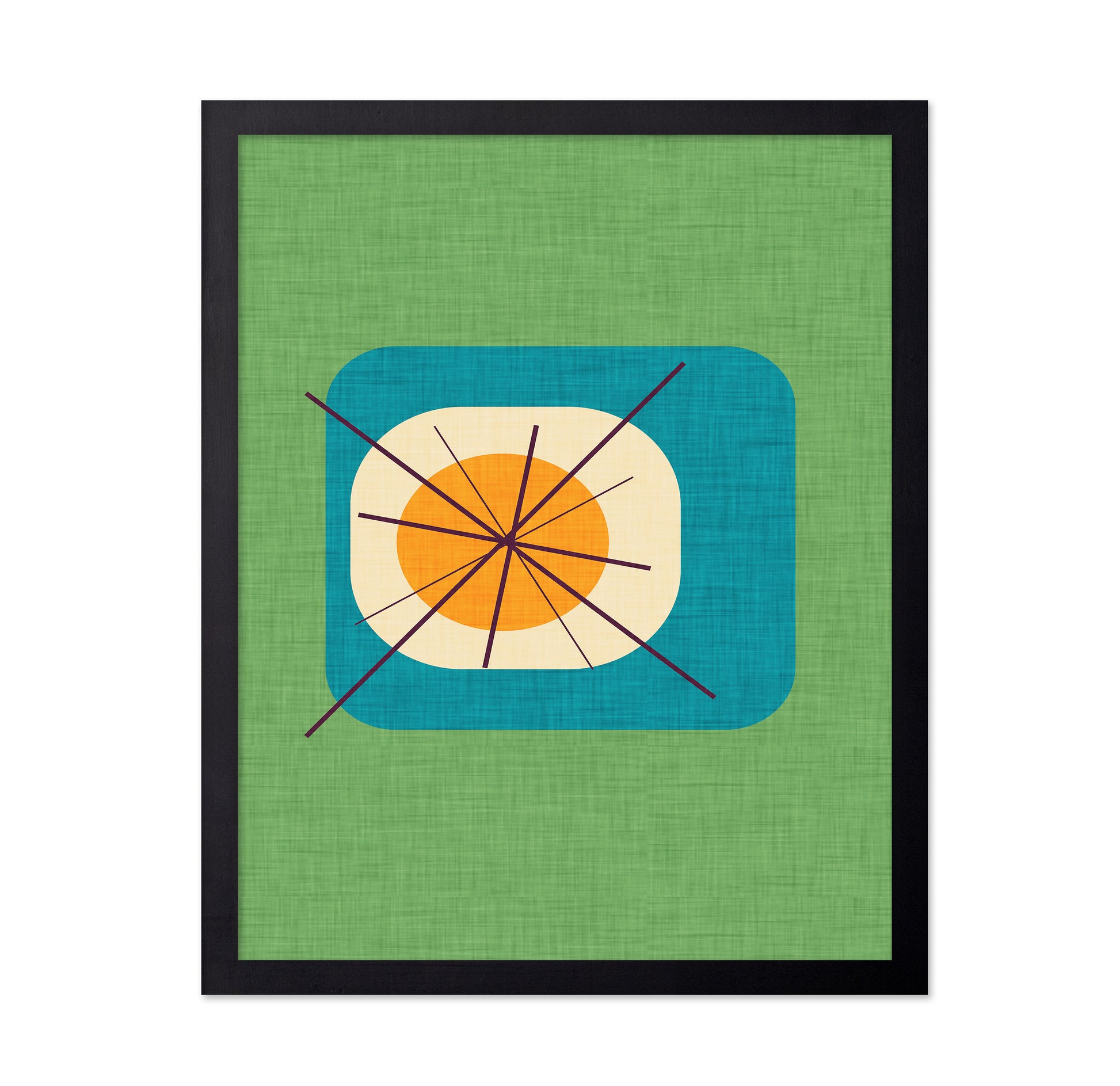 Retro Starburst Panel