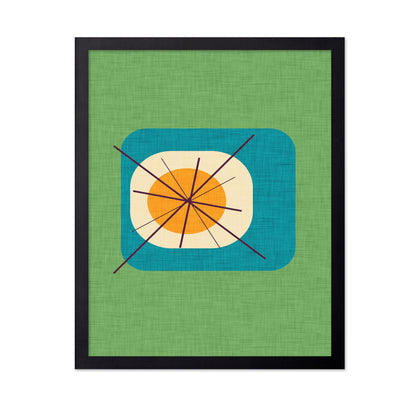 Retro Starburst Panel