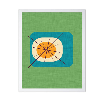 Retro Starburst Panel