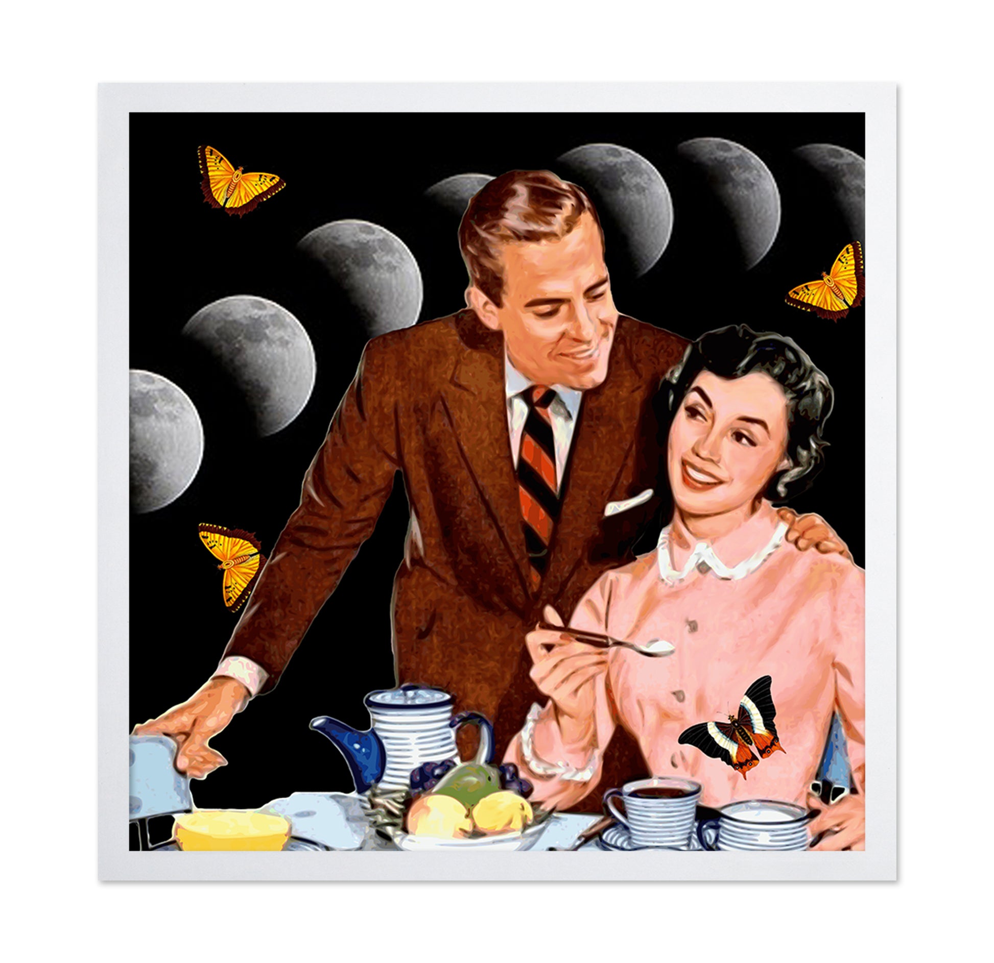 Vintage Couple Tea