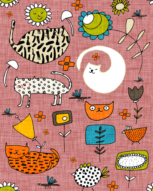 Playful Cat Garden