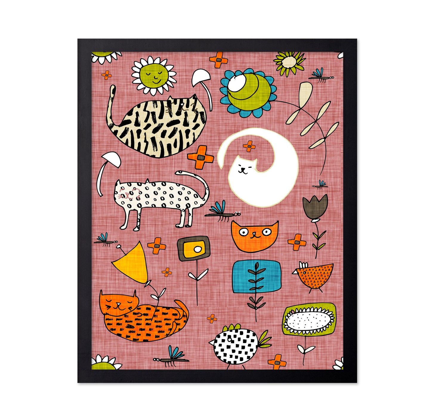 Playful Cat Garden