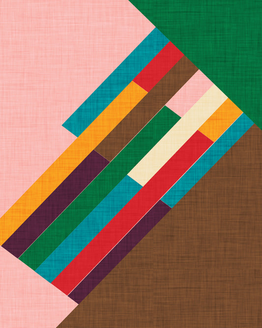 Retro Stripe Geometry