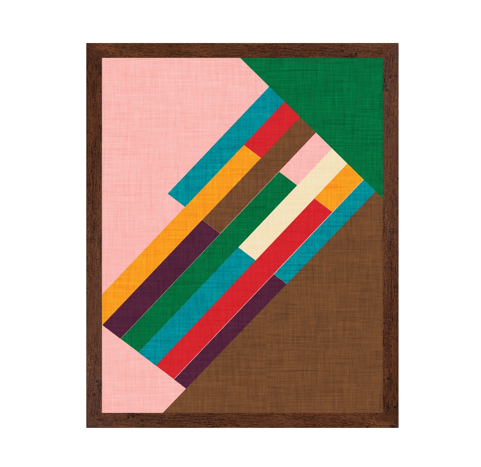 Retro Stripe Geometry