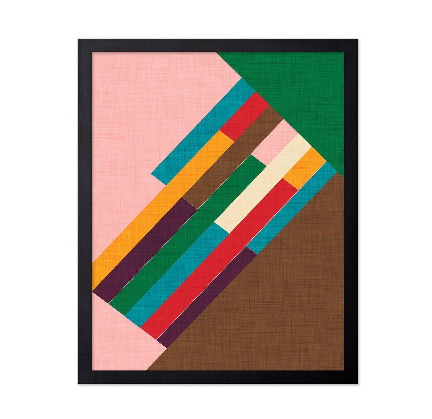 Retro Stripe Geometry