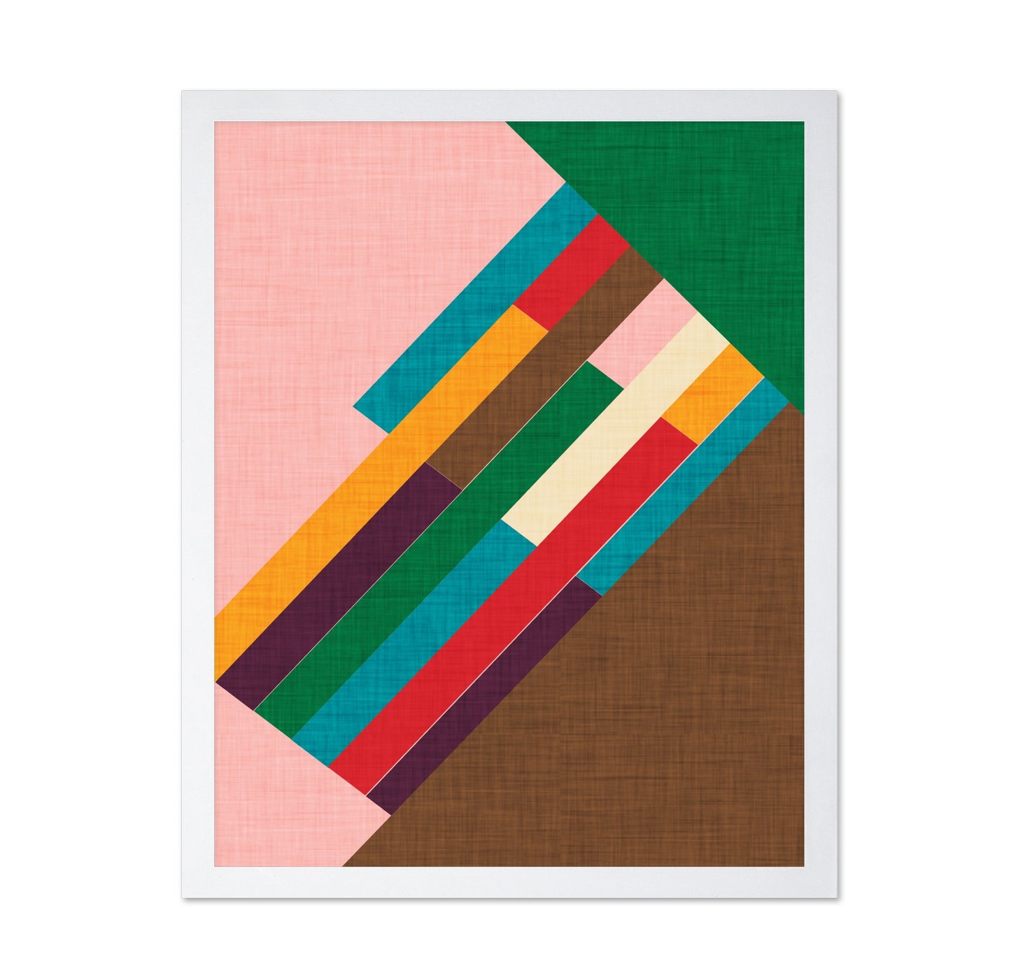 Retro Stripe Geometry