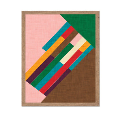 Retro Stripe Geometry