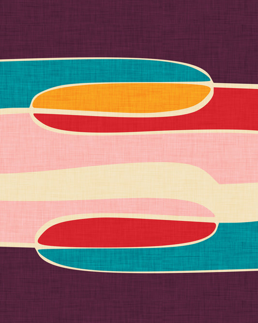 Retro Color Waves