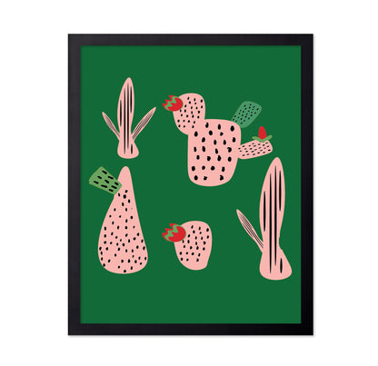 Pink Cactus Pattern