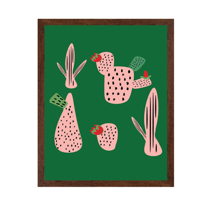 Pink Cactus Pattern