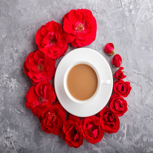 Coffee Rose Circle