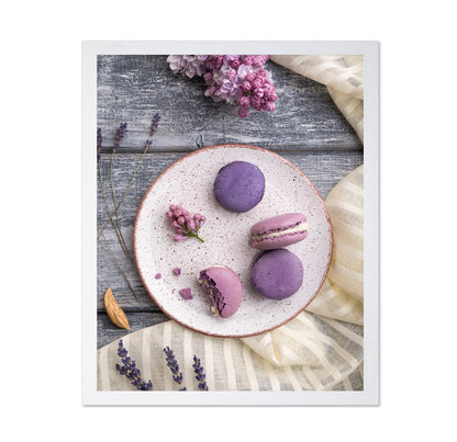 Lavender Macaron Plate
