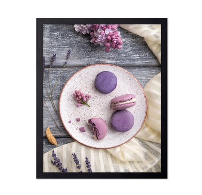 Lavender Macaron Plate