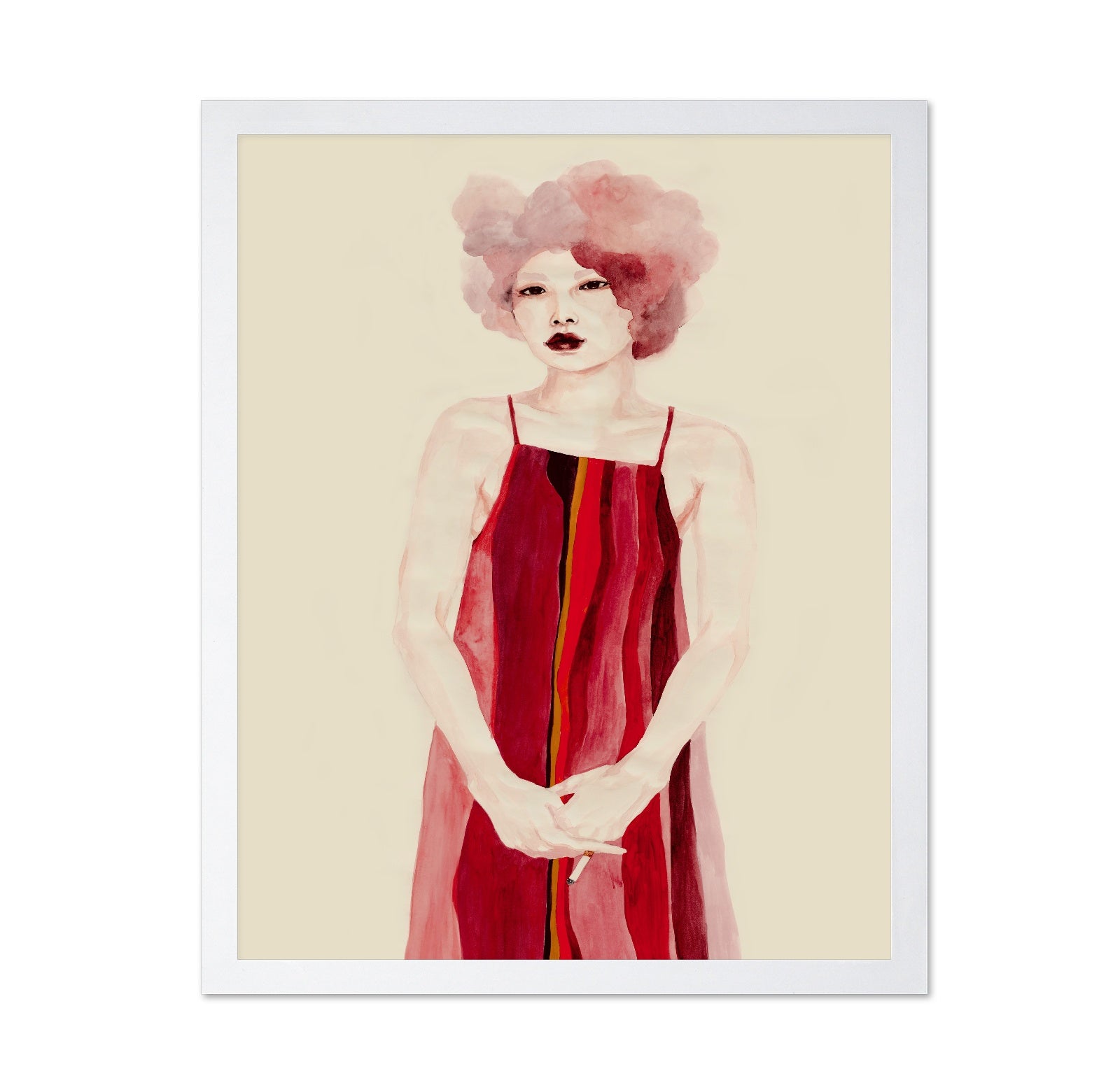 Red Dress Portrait No2