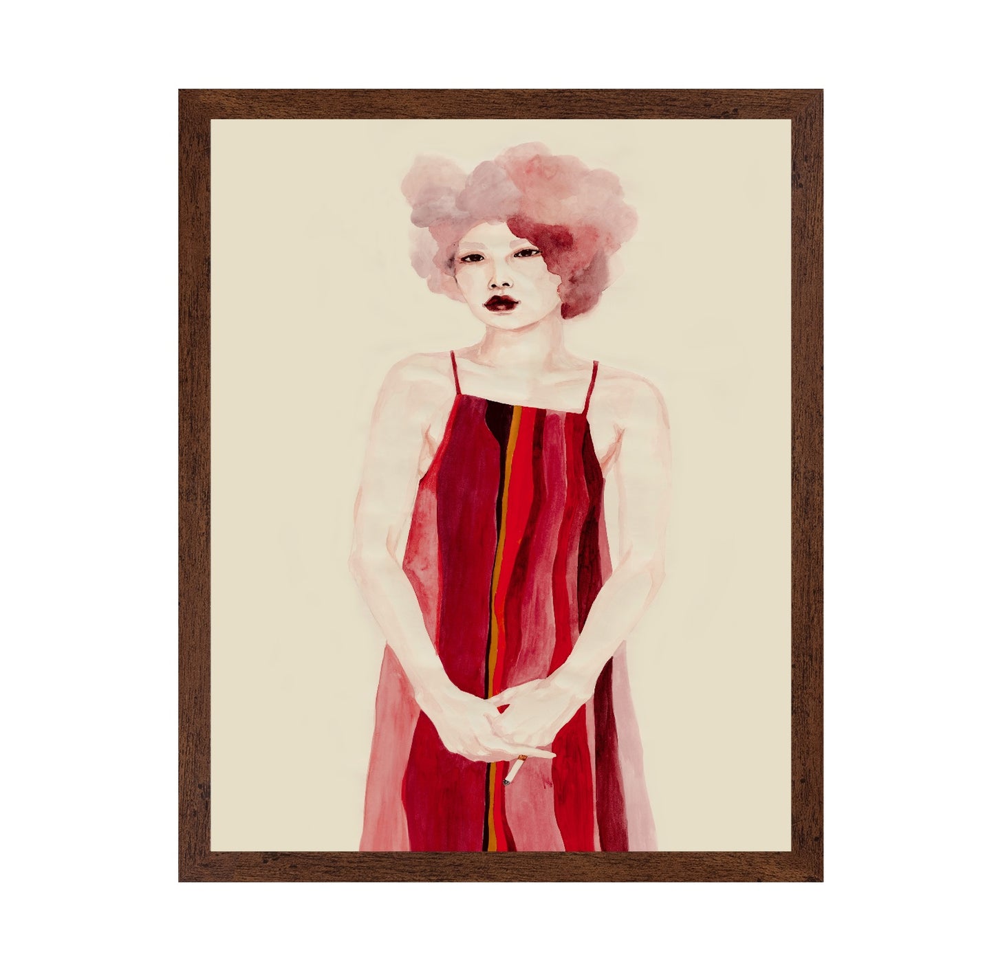 Red Dress Portrait No2