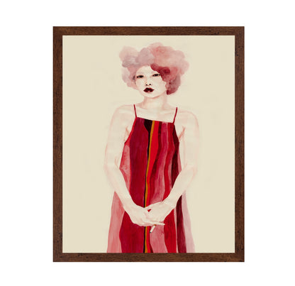 Red Dress Portrait No2