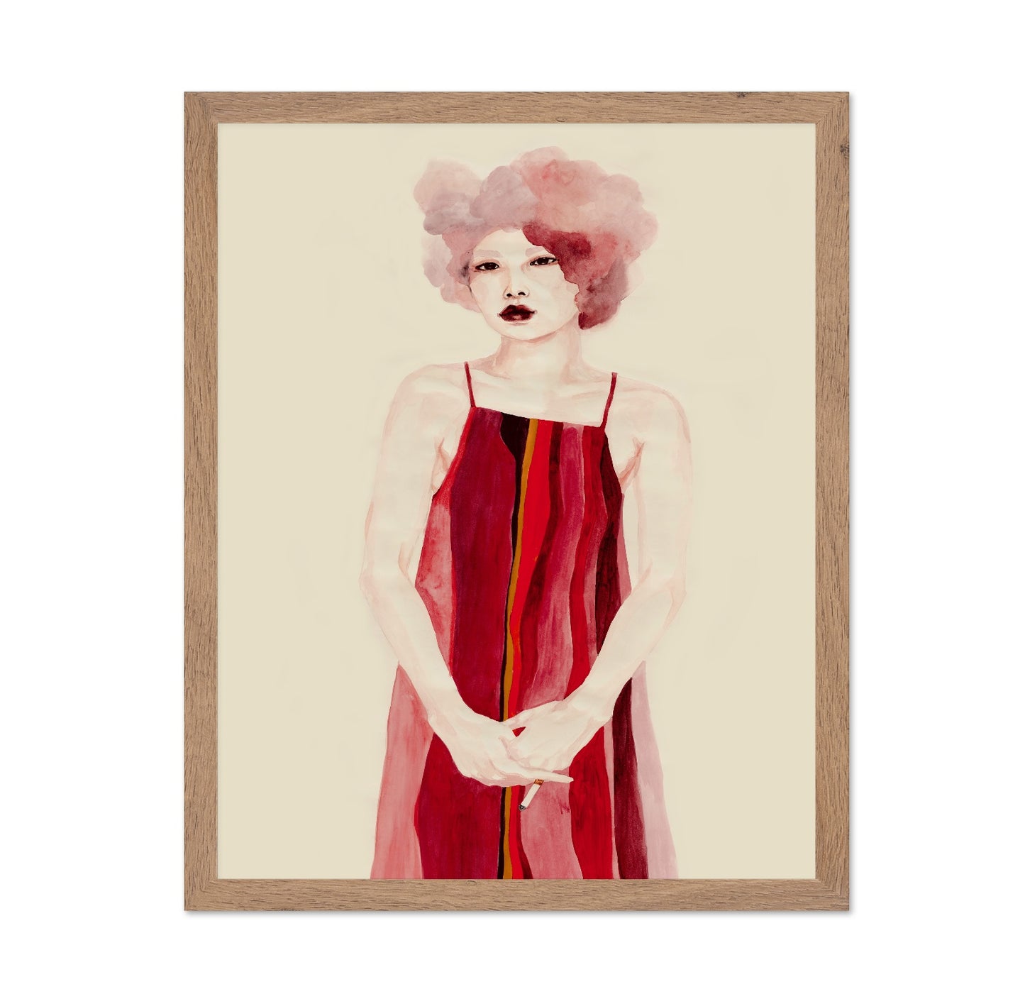 Red Dress Portrait No2