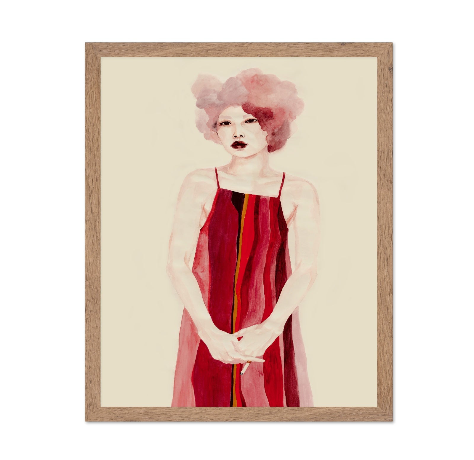 Red Dress Portrait No2