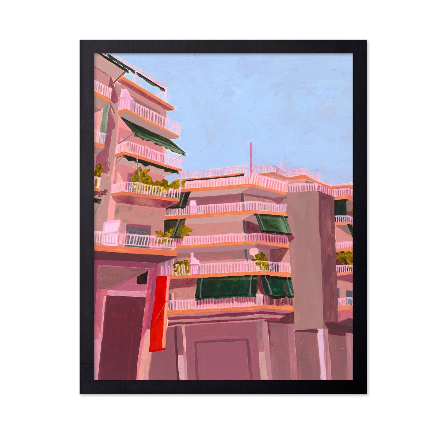 Pink City Balconies