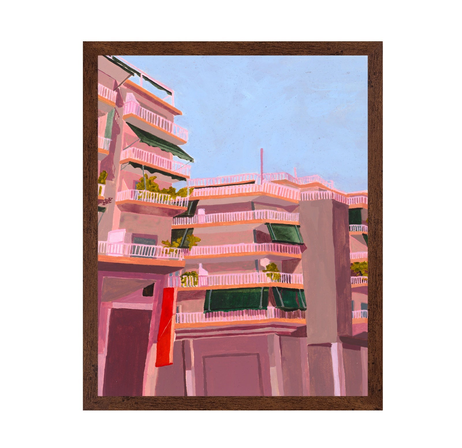 Pink City Balconies