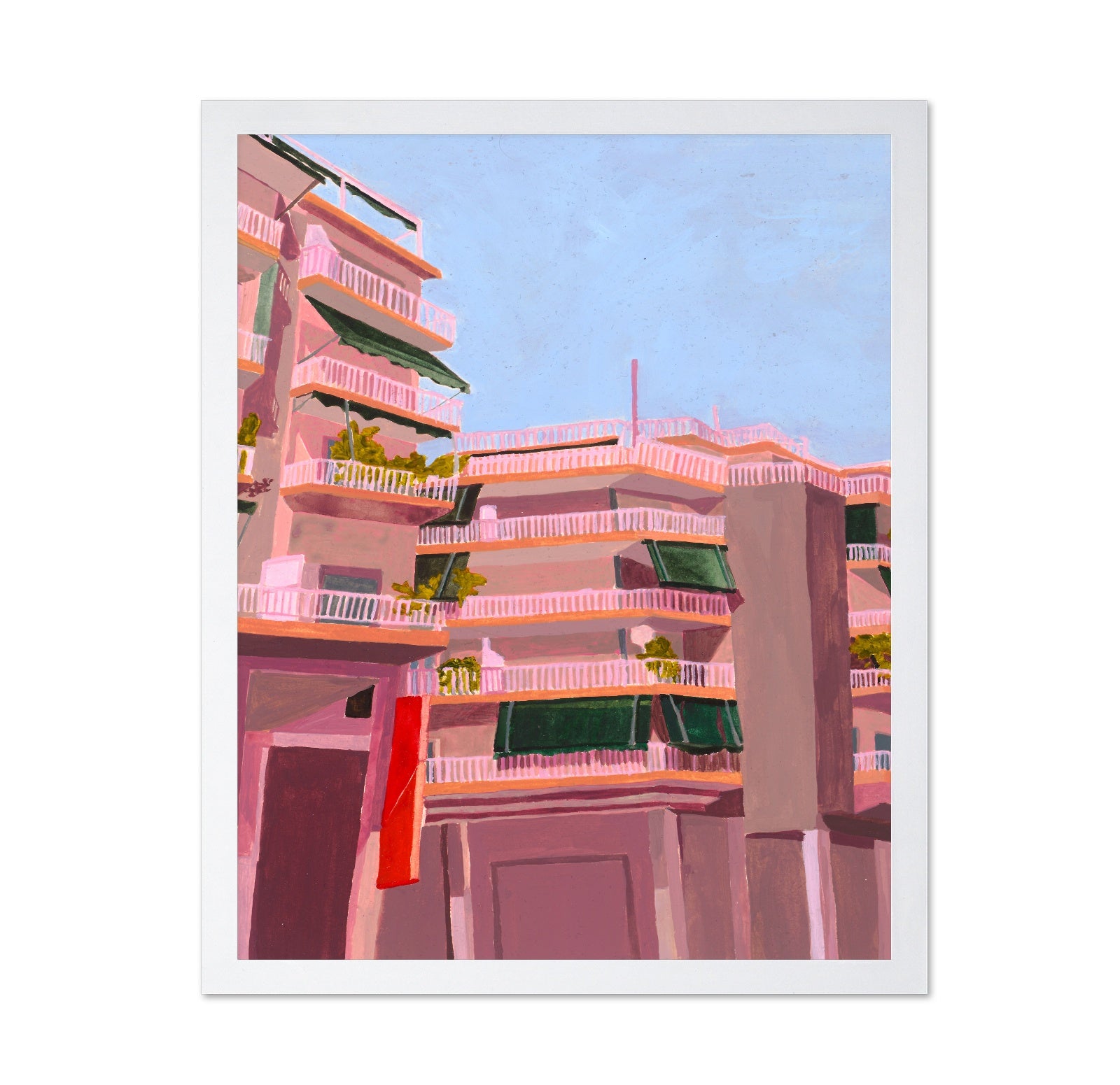 Pink City Balconies