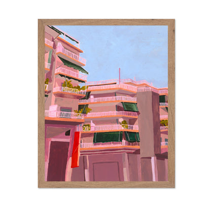 Pink City Balconies