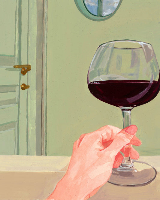 Wine Glass Moment